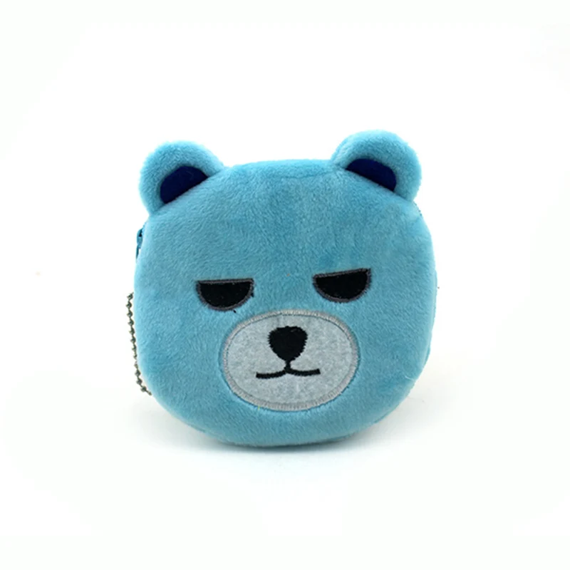 Хит продаж милые Медвежонок на молнии кошельки для монет женские с героями