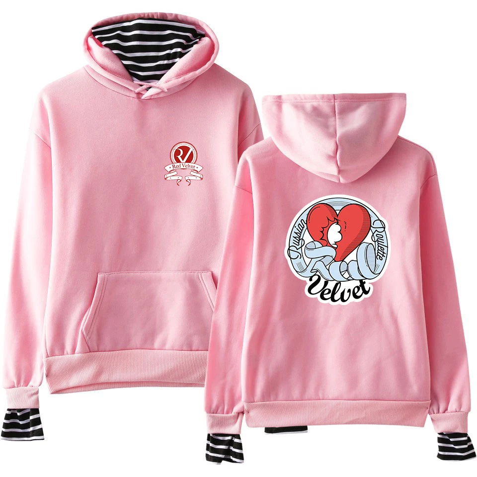 Новый превосходный красный вельветовый свитер из двух предметов с капюшоном