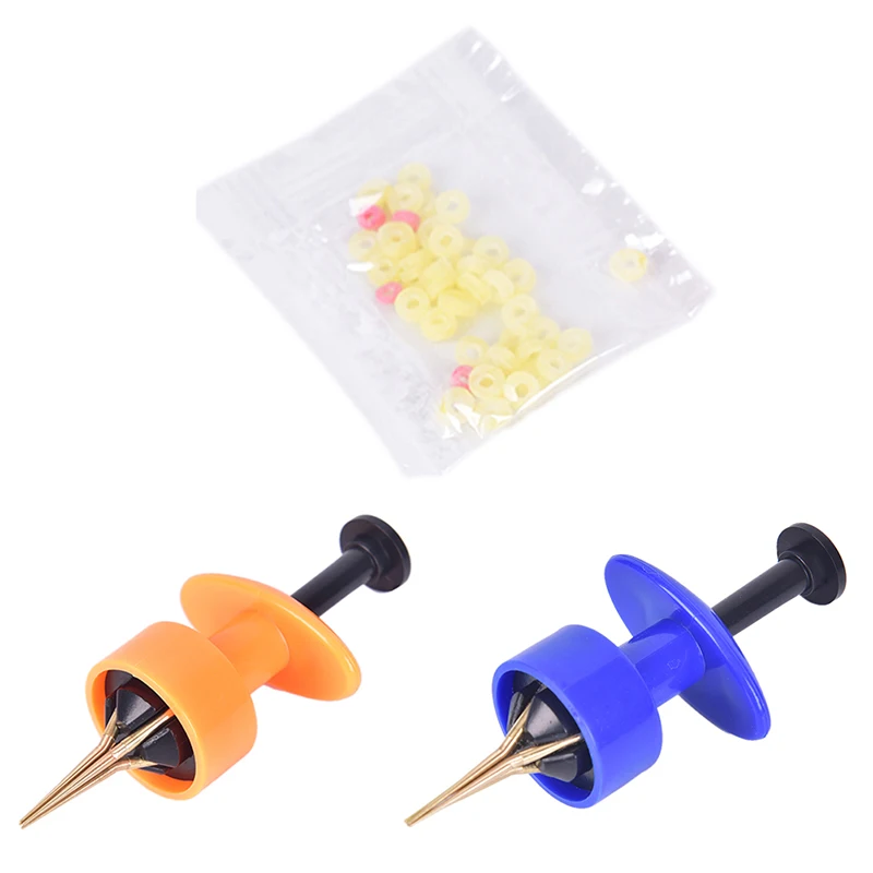 

1Pcs Assisted Bloodworm Lure Granule Angleworm Clip Carp Fishing Bander Pellet Plier Worm Lobworm Maggots Load Tool