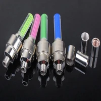 led neon light valve stem cap bike bicycle car motorcycle wheel tire lamp valve tire light cycling accessories without battery