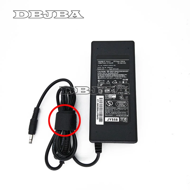 Блок питания для ноутбука AC адаптер HP Pavilion Серии dv8300 серии dv9000 dv9200 серия зарядка |