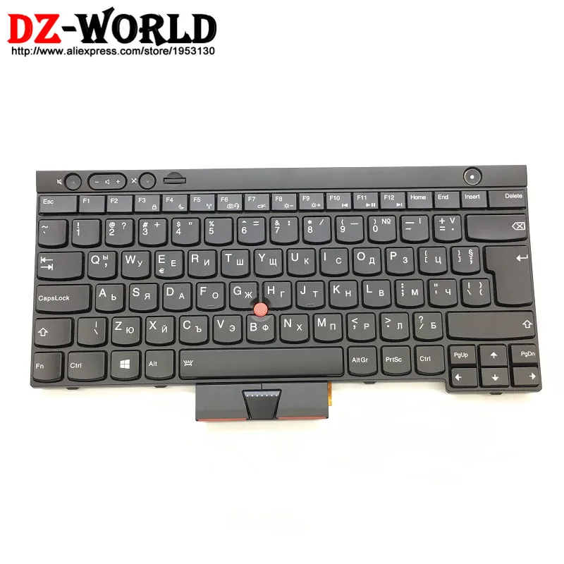 Новая Оригинальная Болгарская клавиатура с подсветкой для ноутбука Lenovo Thinkpad T430