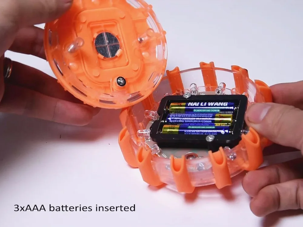 СВЕТОДИОДНЫЙ дорожный фонарь аварийный диск безопасности мигающий Маяк для