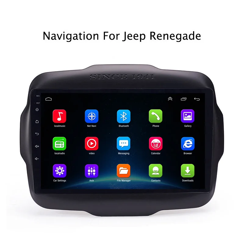9 &quot2G ram 32G rom Автомобильная dvd навигационная система для Jeep Renegade 2016 с