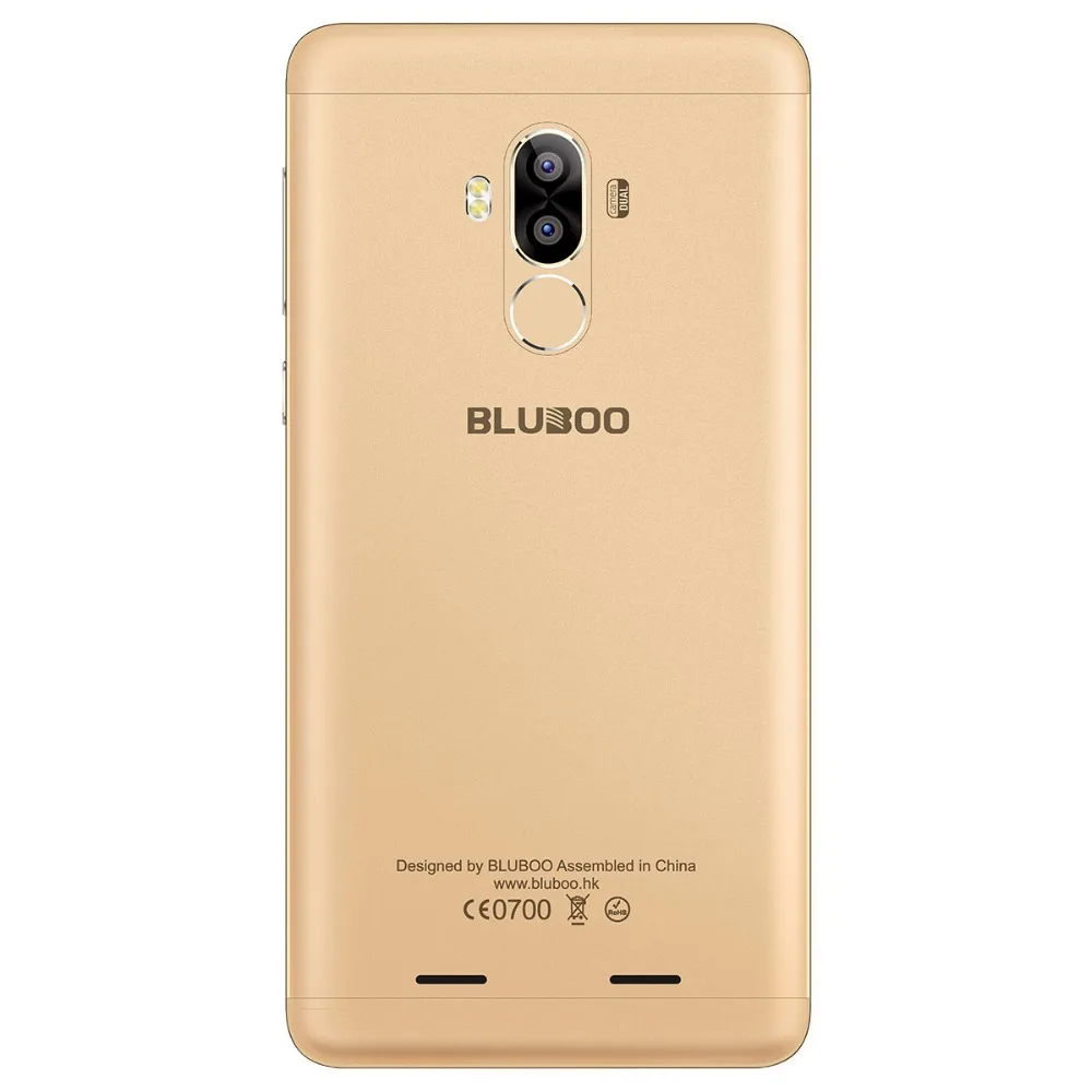 Оригинальные bluboo d1 5.0 дюймов смартфон android 7.0 mtk6580a quad core мобильный Телефон 2 ГБ RAM 16