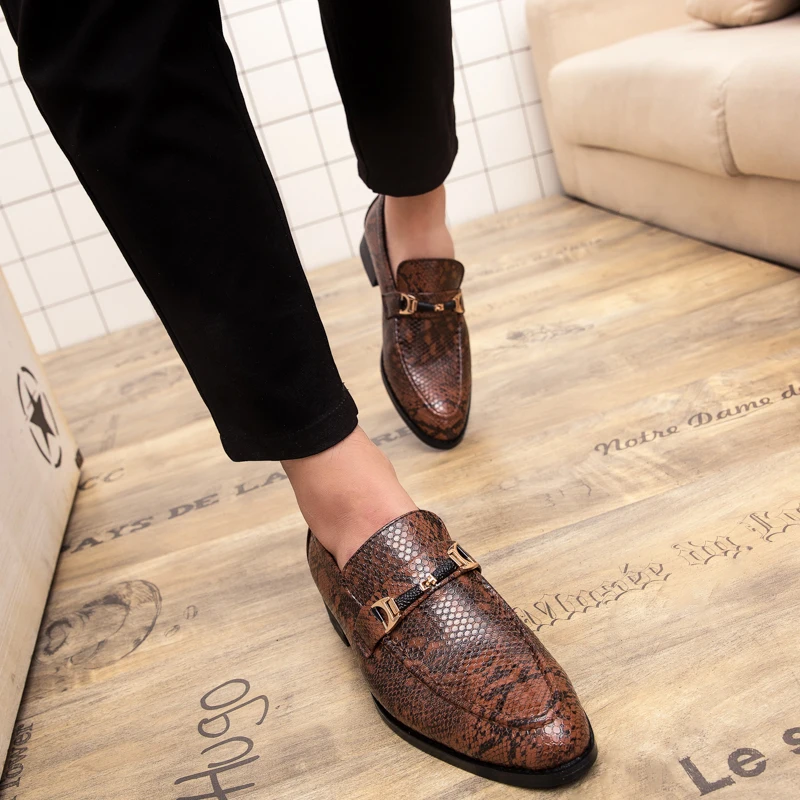 men shoes outdoor 2019 new leather oxford men's shoe bespoke business breathable fashion wedding party 4 | Обувь