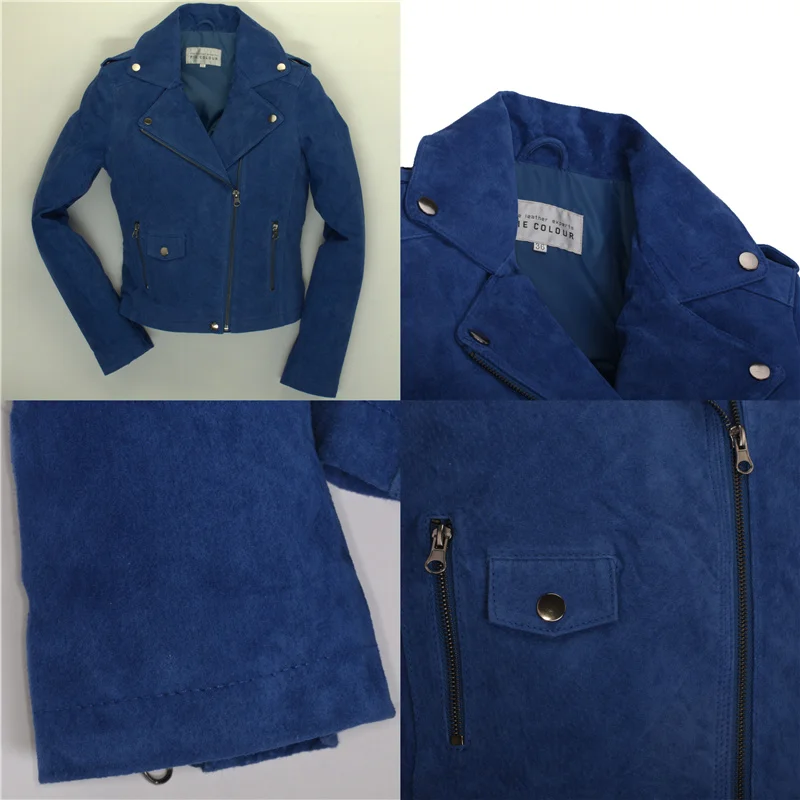 Классическая мотоциклетная кожаная куртка для защиты окружающей среды пальто в