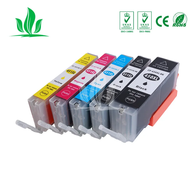 3 комплекта 450XL совместимые чернильные картриджи для Canon 451 PIXMA IP7240 Cli-451 PGI450 PGI-450XL