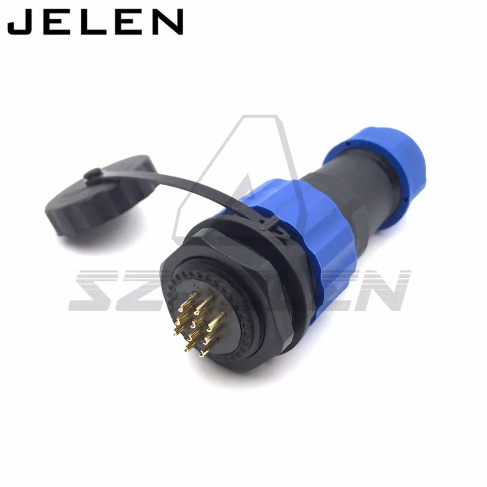 SD20TA ZM водонепроницаемый разъем 10 pin IP67 светодиодный питания|connector pin|connector 10led wire