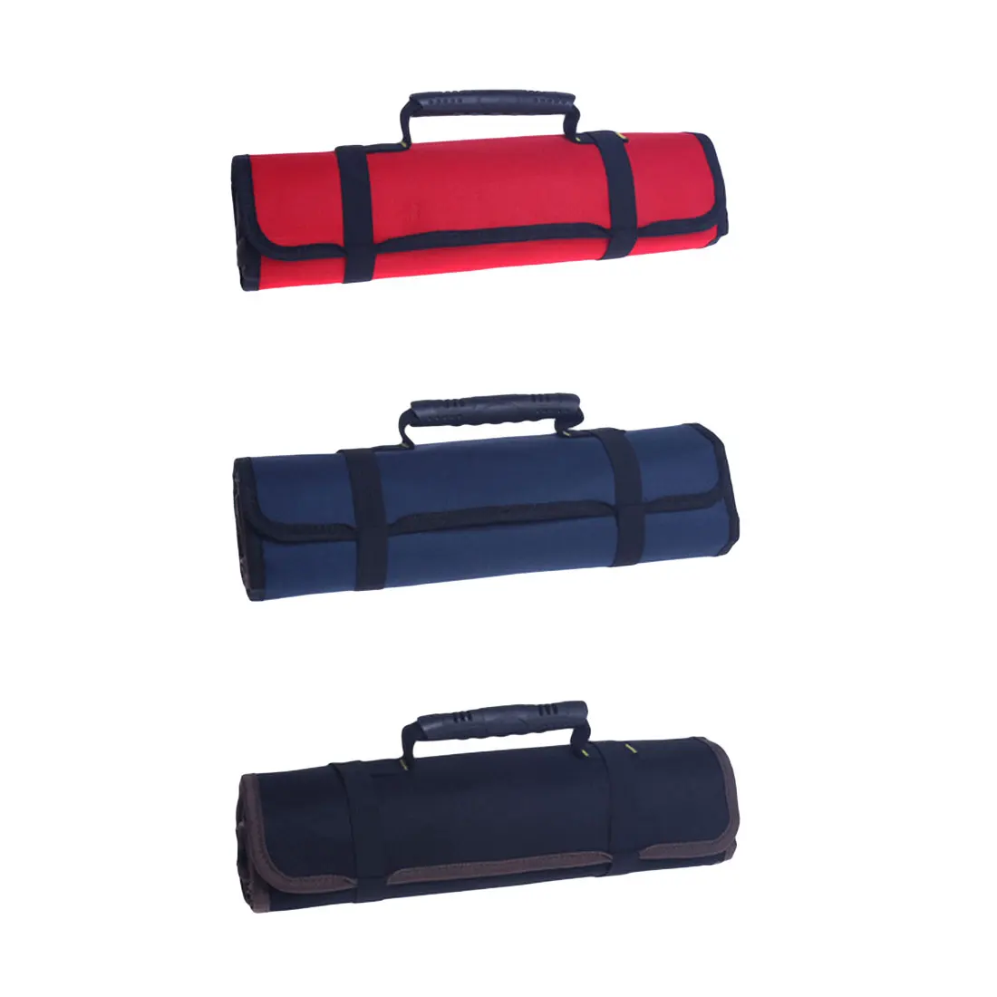

Multifunction Tool Bags Practical Carrying Handles Oxford Canvas Chisel Roll Bags For Tool 3 Colors Instrument Case