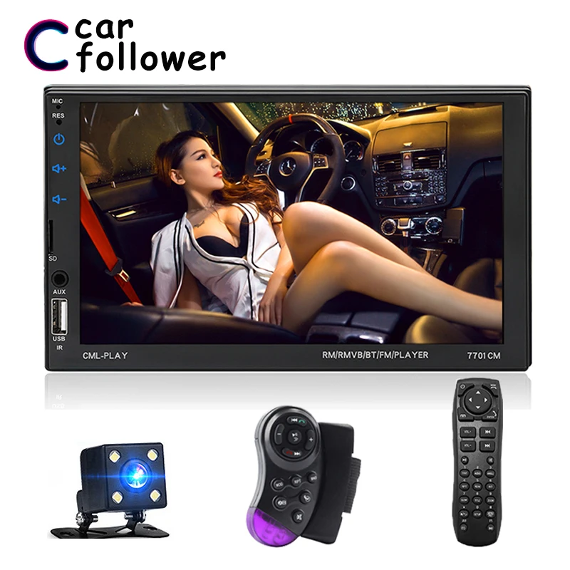 Автомагнитола Caroad 2 Din Bluetooth сенсорный экран 7 дюймов|Автомобильные