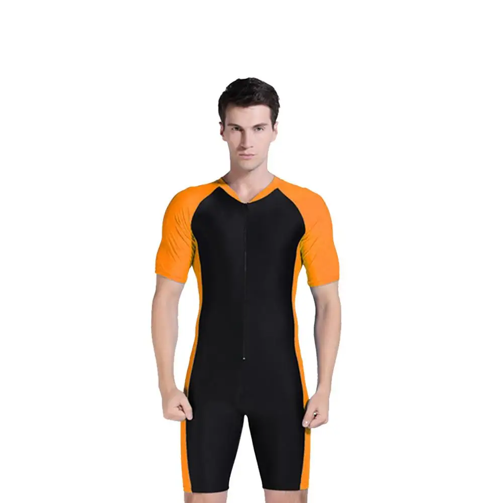 OR Новинка, Мужской Цельный неопреновый цельный костюм с коротким рукавом, 2 мм, тонкий гидрокостюм для дайвинга, мужской летний купальник, экипировка для мужчин - Цвет: OR