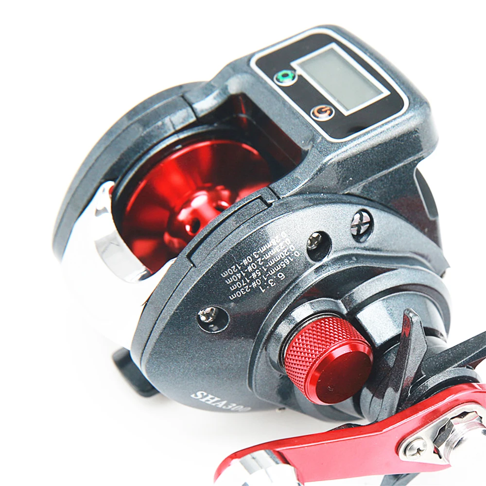 Рыболовная катушка счётчик в метр 6 3: 1 цифровая для приманки полностью