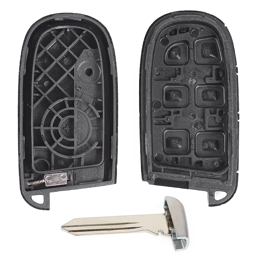 KEYECU для Chrysler 300 Для Dodge Challenger зарядное устройство Journey Jeep Smart Remote Car Key чехол