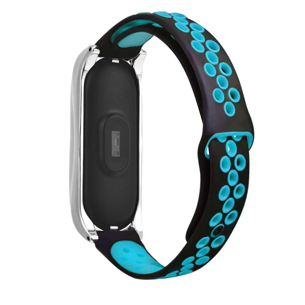 Силиконовый браслет HONHX для Xiaomi Mi Band сменный ремешок вентиляция Спортивные