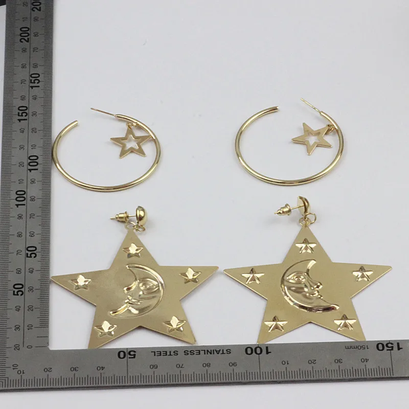 Серьги Timlee E213 бесплатная доставка новинка серьги кольца со звездами оптовая