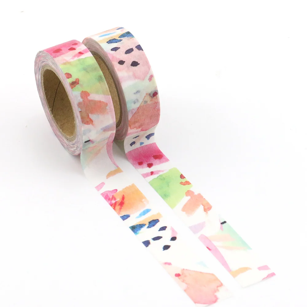 1 шт. красочная лента washi Канцтовары Diy Скрапбукинг Фотоальбом Школьные