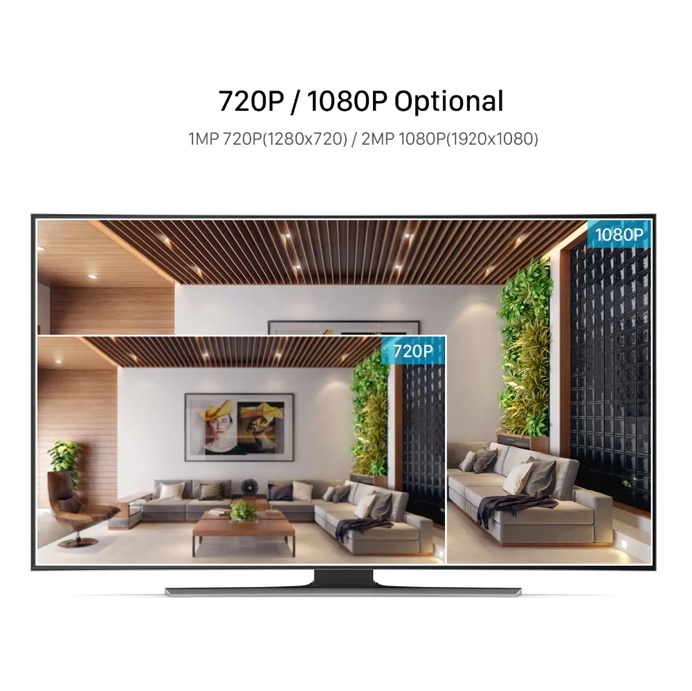 ANBIUX 1080P Wifi Проводная 2MP ip камера безопасности Аудио запись ONVIF P2P Обнаружение