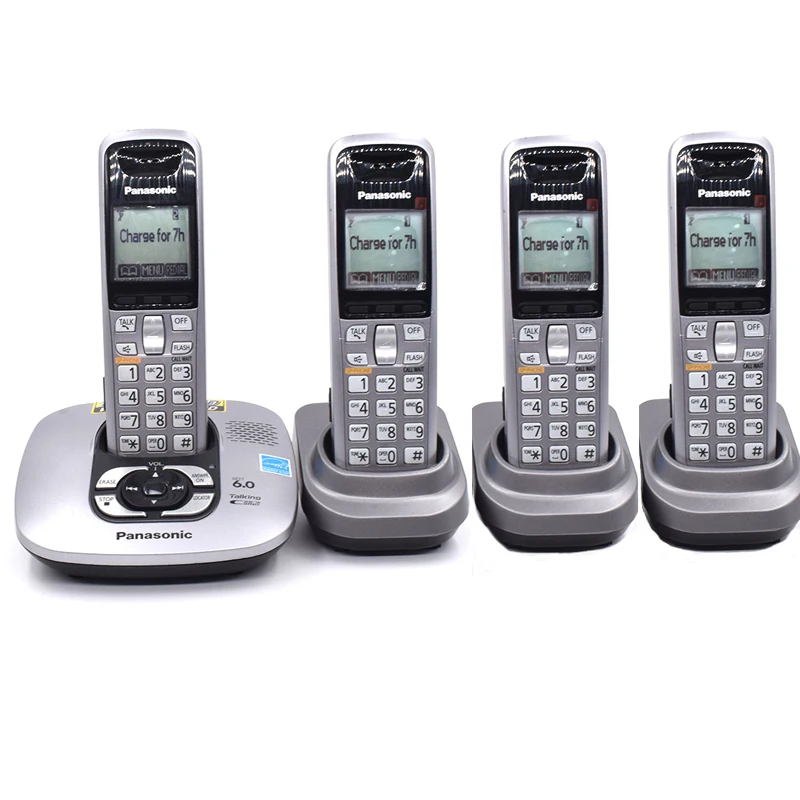 Dect6.0 беспроводные телефоны с идентификатором вызова Ответ системы Внутренний