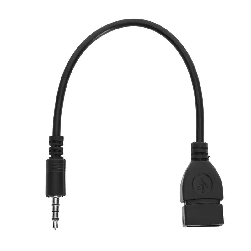 Аудиокабель с разъемом папа на USB 2 0 3 5 мм AUX стерео штекер Папа конвертер для