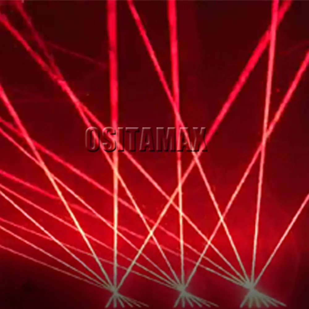 2 шт./лот DMX лазерный луч движущаяся головка светильник 3 Вт RGB сценический лазерный проектор 6X500 МВт лазерный эффект полосы лампы шоу диско бар светильник