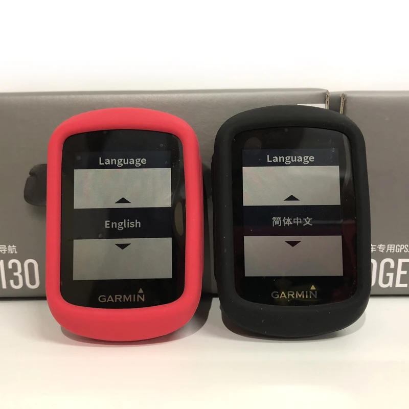 GARMIN EDGE 130 Bicycle computer protection cover Silicone colo protective case + LCD Screen Protector (For GARMIN Edge130 )