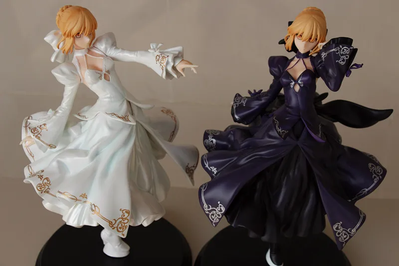 Масштаб 1/6 Японские Аниме фигурки героев сексуальная Fate Stay Night Saber фигурка девушки