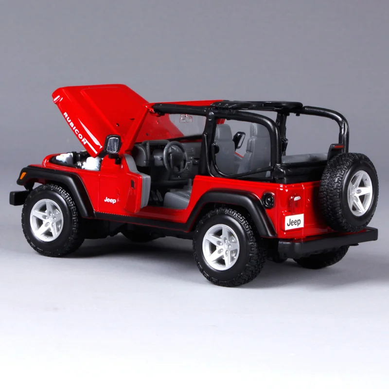 Maisto 1:27 Jeep Wrangler Rubicon SUV Diecast Model Car Toy New In Box Free Shipping 31245 |