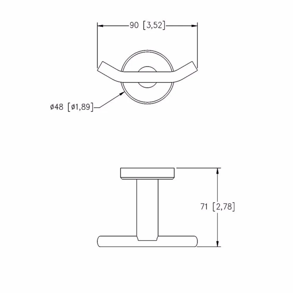 Прочный Крючок для халата Smesiteli настенный крючок ванной комнаты вешалка