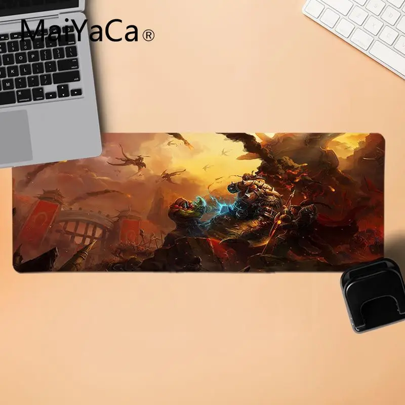 MaiYaCa новый дизайн игровой мир Warcraft удобный коврик для мыши прочный резиновый