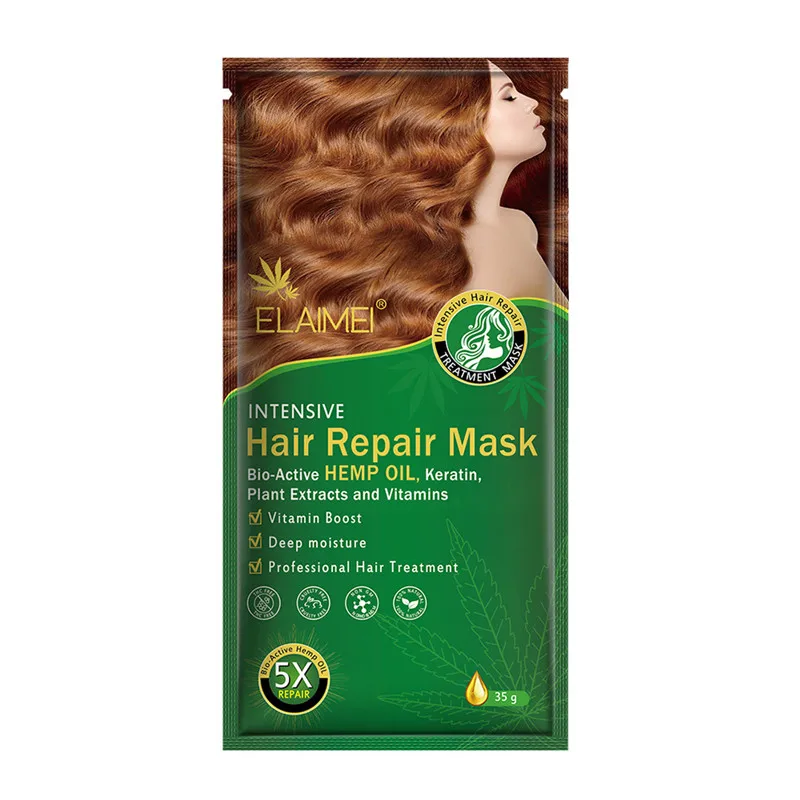 HEMP OIL Automatic Repair Heating Steam Hair Mask Smoothing Moisturizing Oil For Treatments Dry Pure Scalp Care | Красота и здоровье