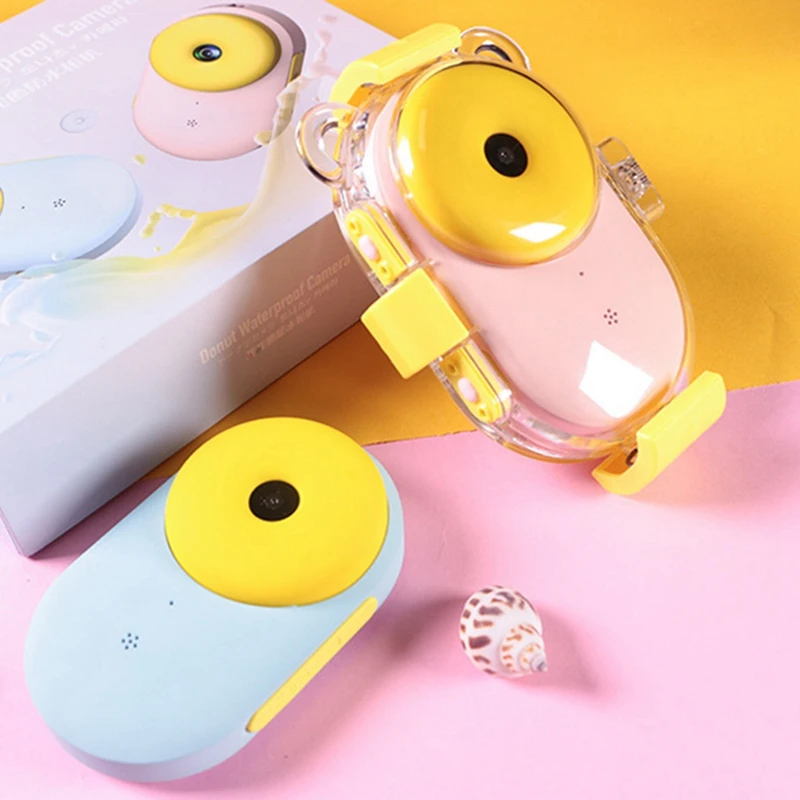 Цифровая Спортивная Slr камера для детей с водонепроницаемым ЖК экраном Hd