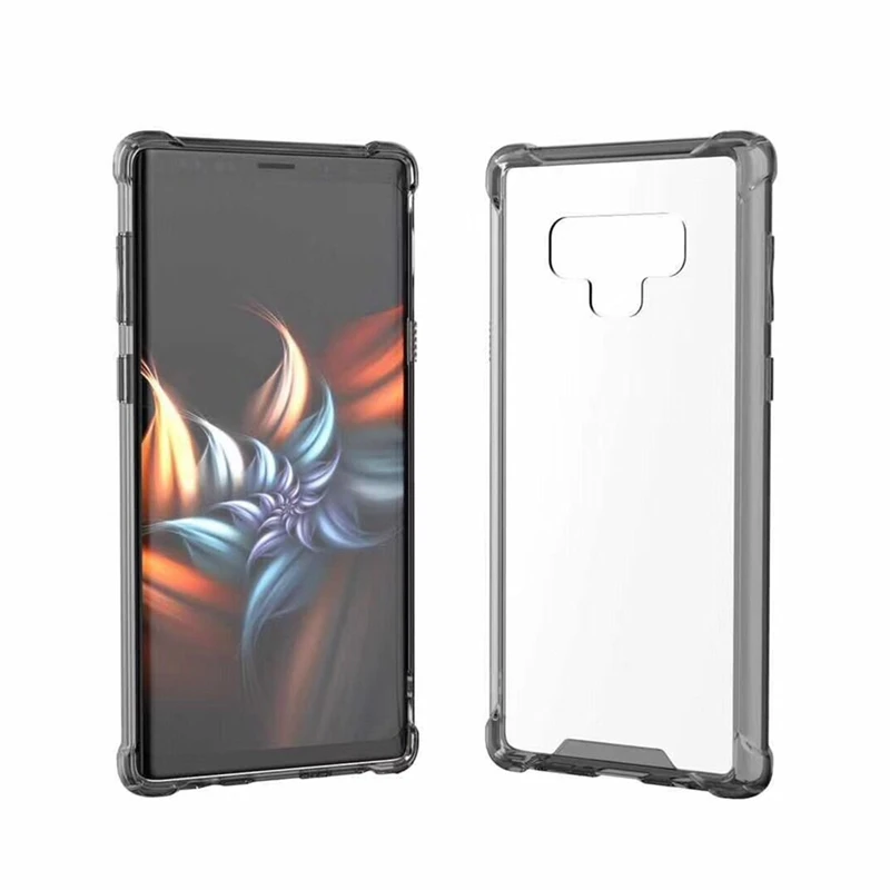 Прозрачный чехол S10 для Samsung Plus S10e Note 10 9 ТПУ бампер рамка + Жесткий ПК акриловая