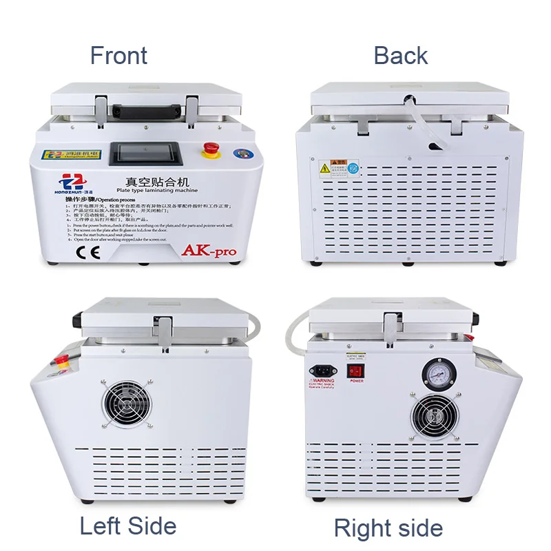 Новейшая вакуумная ламинатор AK Pro 2 в 1 машина для удаления пузырьков телефона ЖК