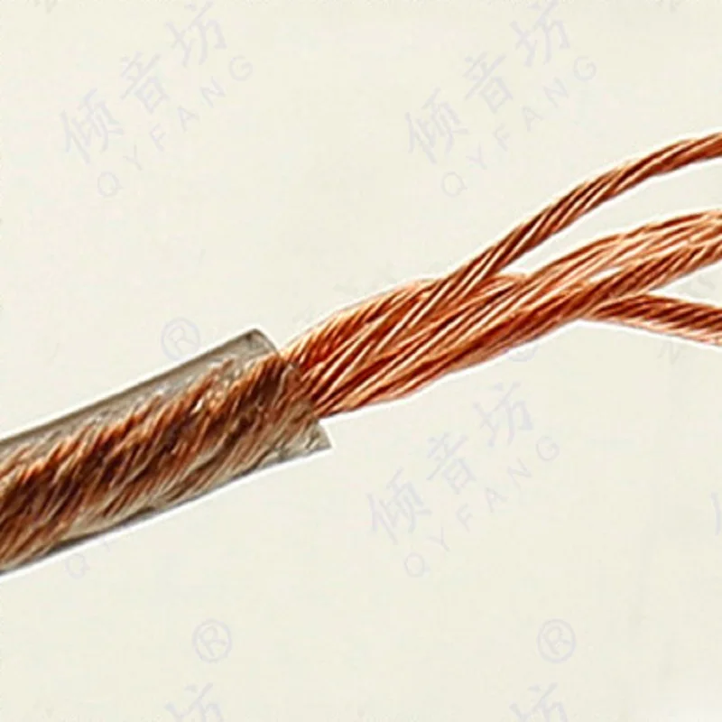 QYFANG 20 м 1 сердечник кабель для обновления наушников DIY модуль привод съемный
