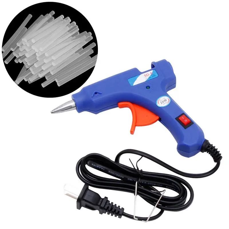 

50Pcs 7mm*100mm Hot Melt Glue Sticks For Electric Glue Gun Craft Album Repair-Y103