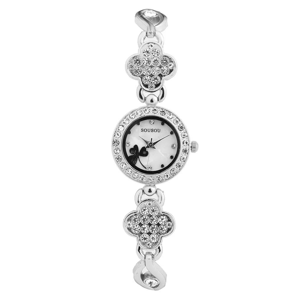 Высококачественные модные часы в стиле ретро женские кварцевые с кварцевым