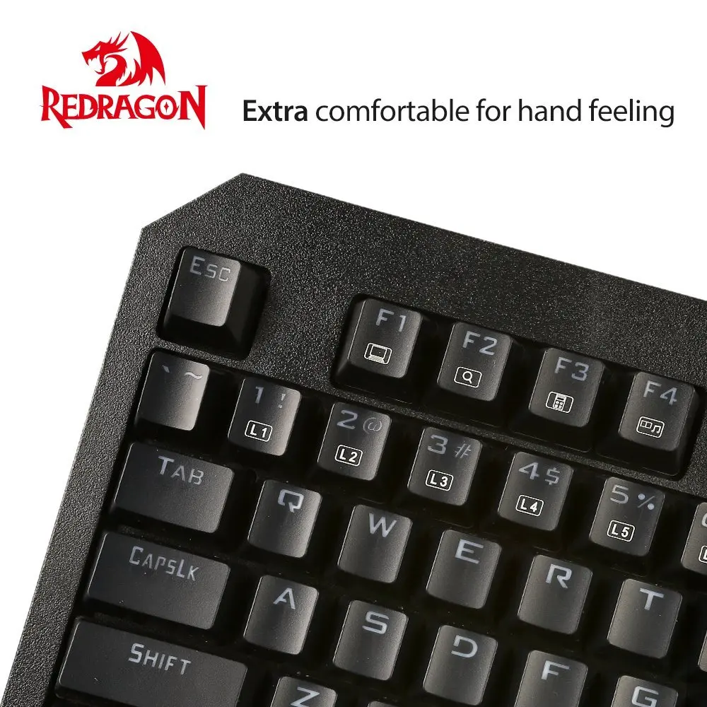 Механическая игровая клавиатура Redragon K558 ANALA со светодиодной радужной подсветкой