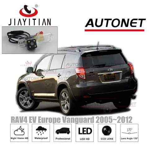 Задняя камера JIAYITIAN для Toyota Vanguard RAV4 LWB Europe 2006 ~ 2013 XA30, камера заднего вида для парковки CCD/ночного видения/