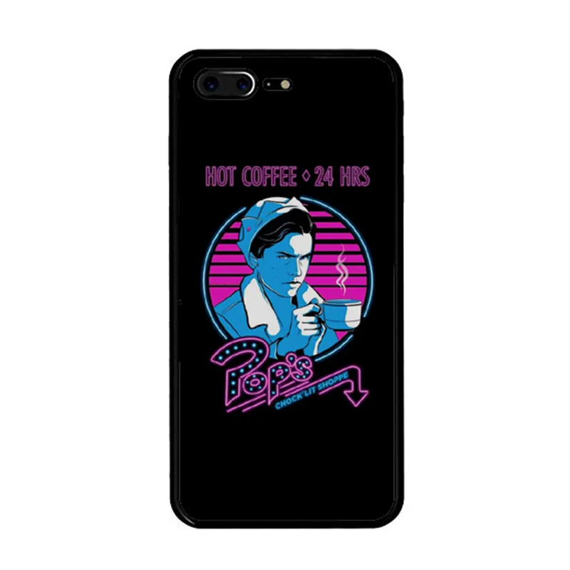 American Hot TV Riverdale Pintado South Side Serpents Case Capa Do Telefone Para O iphone X 8 7 6 Plus 5 4 Casos de Soft TPU | Мобильные
