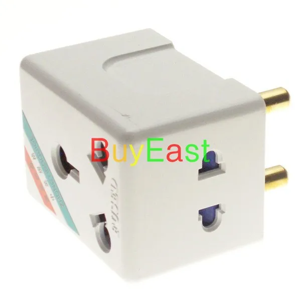 Электрический адаптер 5 X Big тип M 8 7 мм 3 в 1 многоразовый 15A Fused|adapter 3/8|adapter multiadapter outlet