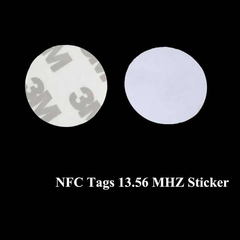 10 шт./лот 13 56 MHZ MF 1K S50 F08 NFC метки FM11RF08 IC карта стикер ISO14443A монета (25 мм)|Карты