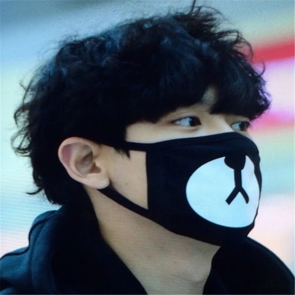 Ветрозащитная мужская маска для вождения зимние велосипедные многоразовые