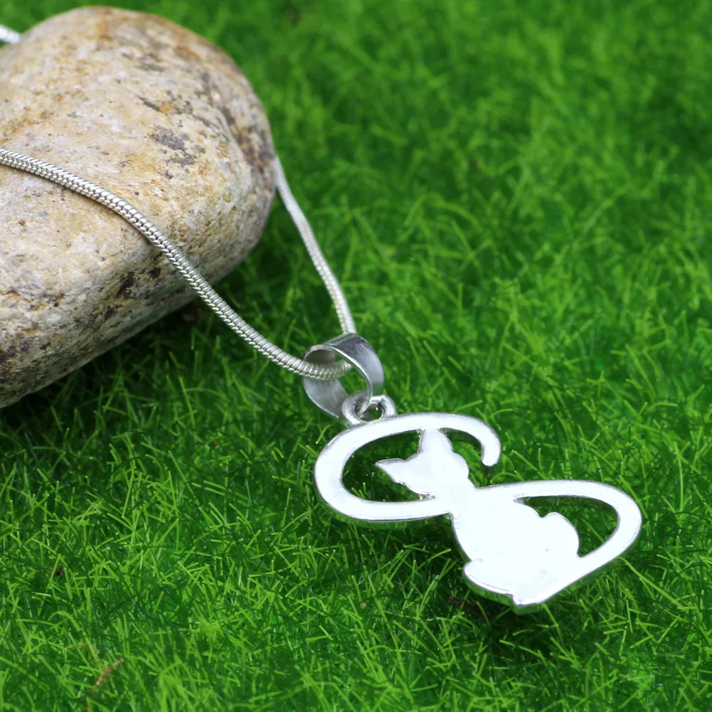 Серебряное ожерелье для кошек и домашних животных из Таиланда|cat necklace|silver cat