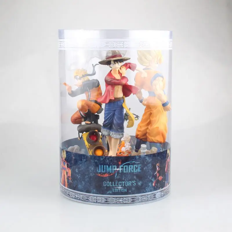 Аниме Рисунок 26 см Одна деталь Луффи героя аниме Наруто Dragon Ball Z Son Goku Saiyan ПВХ