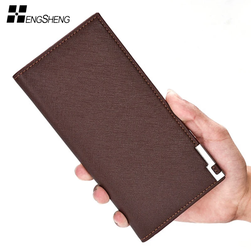 Мужской кошелек деловой длинный из искусственной кожи|male clutch bag|wallet malecash purse |