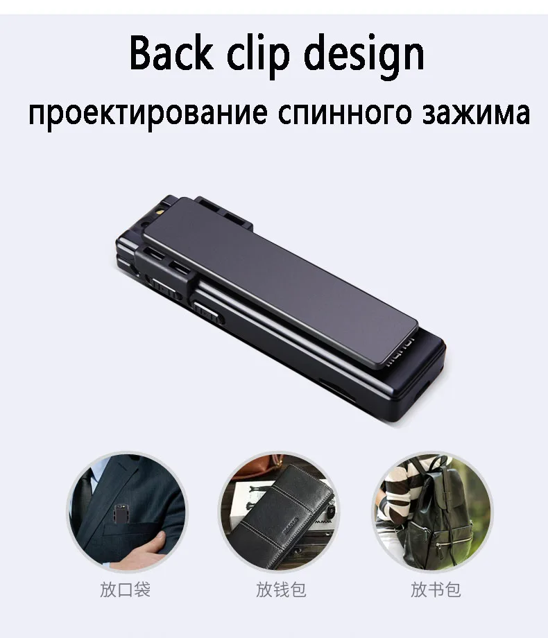 Профессиональный аудио рекордер 32 Гб металлическая мини камера 1088P видео рекордер сильная Магнитная Адсорбция микро камера диктофон