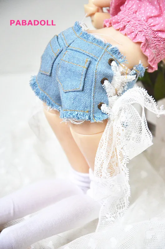 Сексуальные кружевные короткие брюки джинсы для женщин шорты BJD кукла 1/4 MSD, 1/3 SD13 SD16 кукольная одежда CWB56