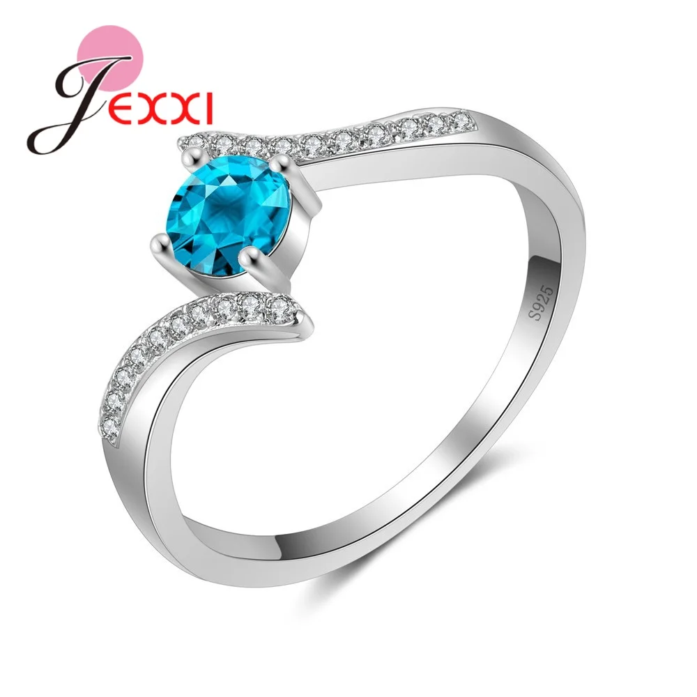 Неправильное прозрачное Полихроматическое креативное серебряное женское