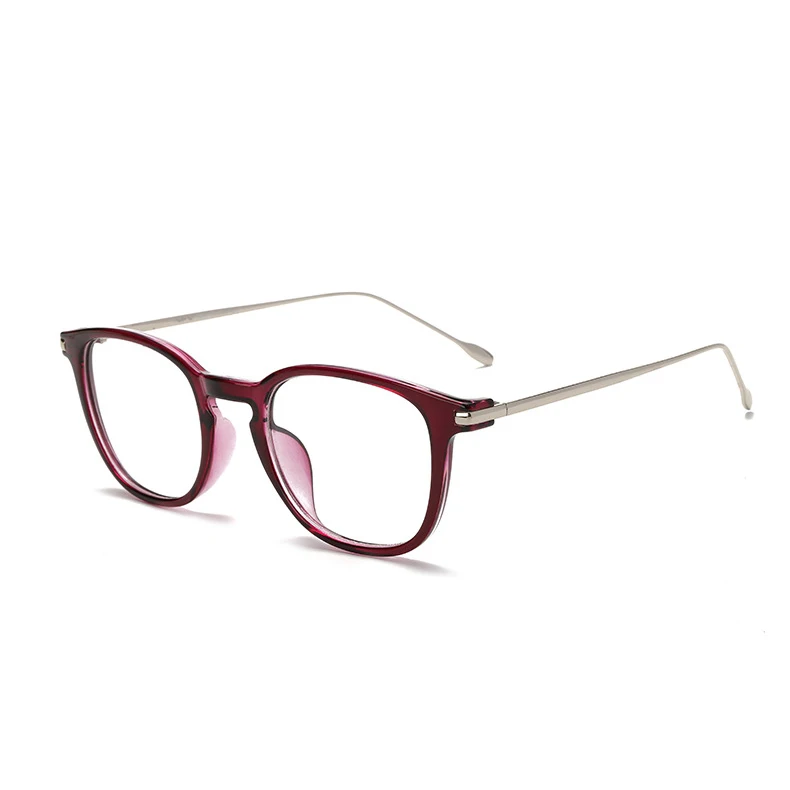 Высококачественные квадратные женские ретро-очки с прозрачными линзами |